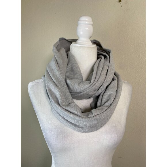 Women Lululemon Sanp Infinity Scarf Gray Convertible Wrap Size OS - Picture 11 of 13